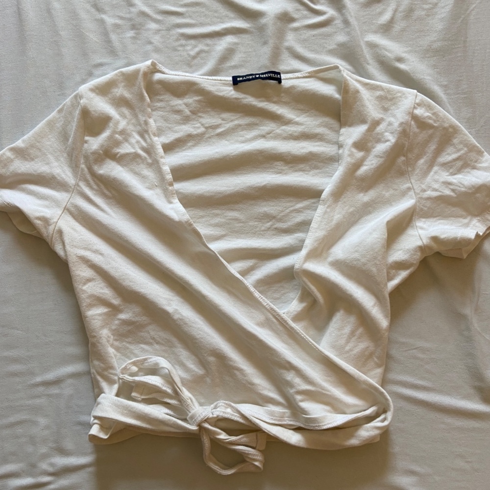 Brandy Melville Wrap Top